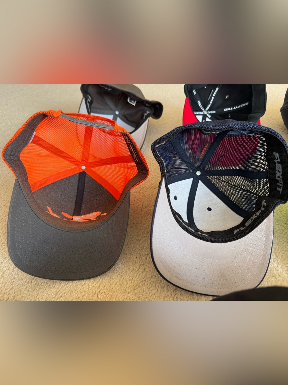 Lot 16 Ford & Mustang Trucker Hats Snapback Baseball Caps Racing Vintage Style - Picture 10 of 16